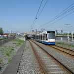 Tram entering Piet Heintunnel