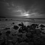 Black & White Landscape Photography. Half light on the 'Cabbage Patch'