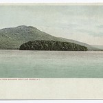 Dome Island from Sagamore Dock, Green Island, Lake George, N...