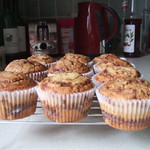 Cinnamon swirl muffins