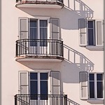 Balconies & Windows ,La Chaux-de-Fonds ; Canton of Neuchatel. Switzerland. February 13, 2009. No, 2. 2