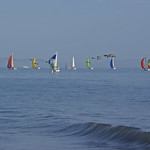 Flying over the Spinnakers