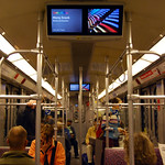 "Warten auf Touristen" in the Berlin Subway