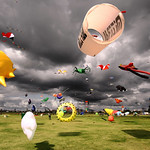 Day 100 of 365. - "Kites in a Storm"