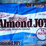 late 1970s Almond Joy bag