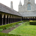 Mont St Michel, Cloisters