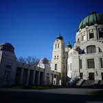 Wien, 11. Bezirk, "Lueger Kirche" Hl. Karl Borrom&auml;us, chiesa di San Carlo Borromeo, Iglesia de San Carlos Borromeo, &Eacute;glise de Saint-Charles-Borrom&eacute;e, Church of Saint Charles Borromeo (Jugendstil - finished 1908)
