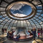 Reichstag dome: way up in six shots (6)