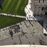 Campanile di S. Maria Torre Pendente, Pisa, Italy.