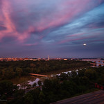 Pink Moonrise over DC