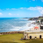Smell the sea, feel the breeze, hear the ocean, be at ease. - Unknown . From San Felipe del Morro Fortress looking back towards old San Juan. In the distance, Castillo de San Cristobal can be seen. If you get the chance to visit Puerto Rico, make sure y