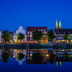 The old Hanseatic city of L&uuml;beck, Germany ( Unesco world heritage)