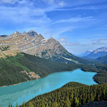 Canad&aacute;. Lago Peyto. Peyto Lake, Canadian Rockies. -2- Explore, aug 21, 2013