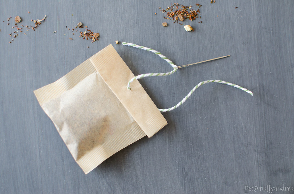 DIY Loose Leaf Teabags Personally Andrea DIY Loose Leaf Teabags