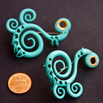 "Tsunami" in turquoise