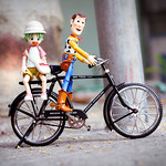 Yotsuba's first bike stroll.