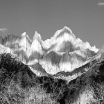 Mount Whitney's New Clothes (B&W)