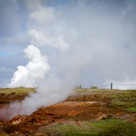 Iceland Gunnuhver Geothermal Field