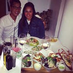 Man vs Food Cape Town edition Seafood heaven! Yes @bleav ate that entire board of seafood. #foodporn #capetown #southafrica #shreewedsbrian2014 shreewedsbrian