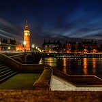 London at night