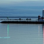Harbor Lights in the Blue Hour