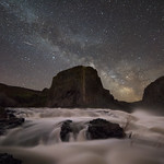 Meteor and Milky Way