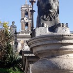 Cordonata, I Musei Campidoglio, Roma, Italia.