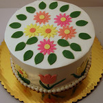 Spring Flowers Cake