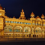 Palace at night