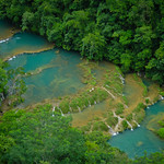 Around Coban 27 - Semuc Champey from above