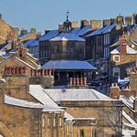 Barnard Castle in snow