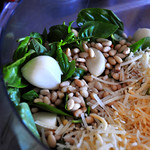 Making Pesto