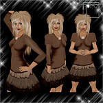 T-SQ~Casual Winter Dress~Browns