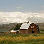 Storm Over Montana Ranch