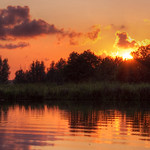 Sunset @ Poldervaart Revised