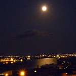 Full Moon Over Halifax Harbour