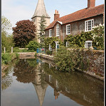 Bosham Mill Stream & Church,millstream