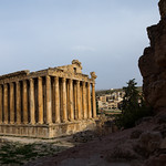 Temple of Bacchus in the archaeological site, Beqaa Governorate, Baalbek, Lebanon