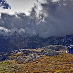 Great St Bernard Pass . Stormy time in Heaven. August 21, 2016. No. 2258.