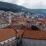 Walls surrounding Dubrovnik's old town
