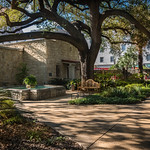 The Alamo Grounds. San Antonio, Texas