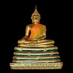 Thailand - Bangkok - Wat Pho - Sitting Buddha - 26d