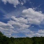Sky with cumulus clouds - Himmel mit Cumulus Wolken