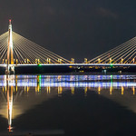 Megyeri Bridge Approaching Budapest, Hungary-00854