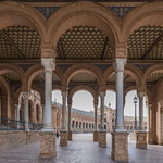 Plaza de Espa&ntilde;a en Sevilla