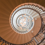Cecil Brewer spiral staircase