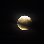 Stained lunar eclipse