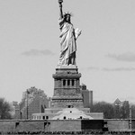 Statue of Liberty B&W