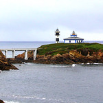 Espectacular vista Faro de Isla Pancha.