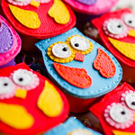 Lucky Owl Leather Bag